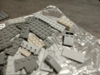 Pezzi Lego grigi