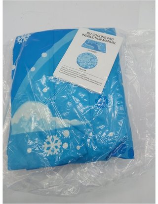 Aisuowa Esterilla Refrescante para Perros y Gatos - Alfombrilla de Gel Autorefrigerante - Cojín Refrescante No Tóxico - Cama Fría y