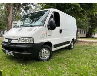 Furgoneta para trabajar o para camping
