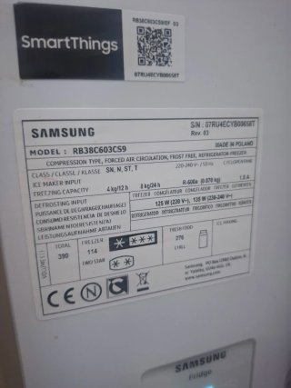 Nevera gris samsung. GARANTIA
