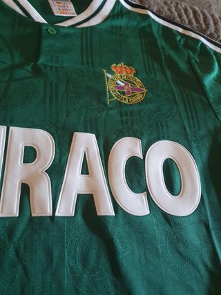 Camiseta Retro Deportivo La Coruña Verde