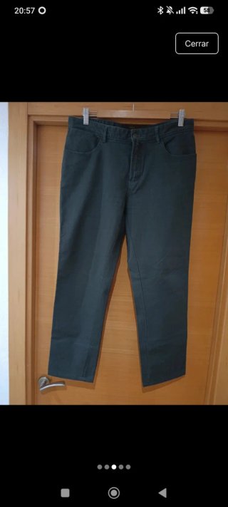 Pantalón vestir verde oliva Alvaro Moreno Talla M