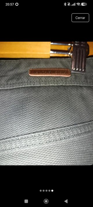 Pantalón vestir verde oliva Alvaro Moreno Talla M