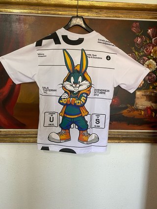 Camiseta Blanca Bugs Bunny Ge-Ni