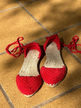 Alpargatas Crochet Talla 35-42