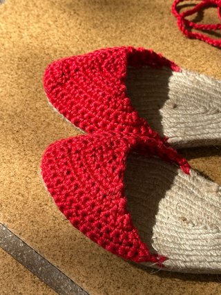 Alpargatas Crochet Talla 35-42