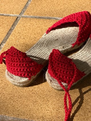 Alpargatas Crochet Talla 35-42