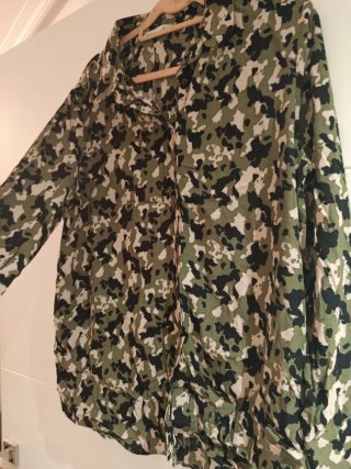 Camisa camuflaje mujer