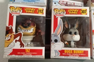 Funko Pop TAZ y Bugs Bunny Looney Tunes