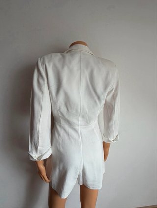 Vestido mono blanco talla única