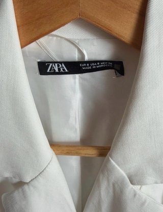 Vestido mono blanco talla única