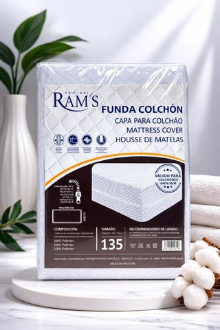 Funda Colchón Cremallera 135x190/200cm