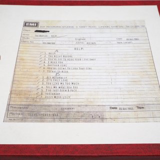 The Beatles Help! - Duplicado de Cinta Maestra