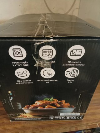 Freidora de Aire Hyundai 5,5L. NUEVA
