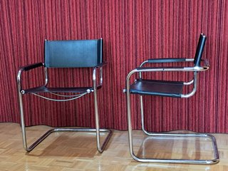 Replica di sedie progettate da Marcel Breuer