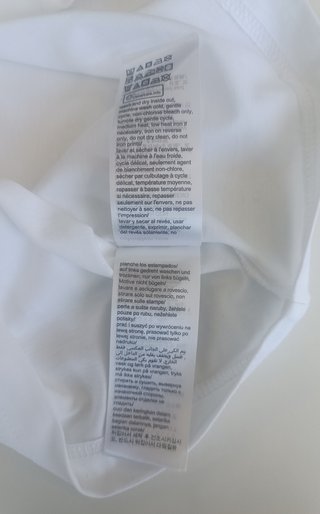 Camiseta Calvin Klein Jeans Blanca Talla M