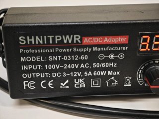 Fuente Alimentación Universal 3-24V 2A SHNITPWR