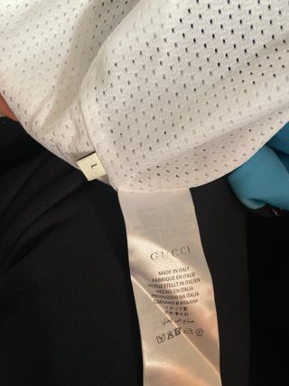 Chaqueta Gucci Turquesa y Negra