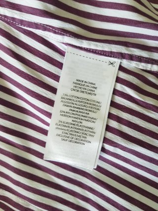 Camicia Polo Ralph Lauren donna slim stretch
