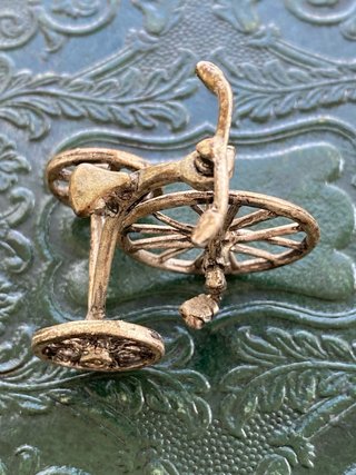 Pareja antiguas figuras miniatura de colección