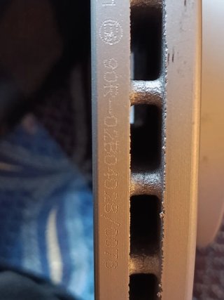 Juego de 2 discos de frenos delanteros Bosch