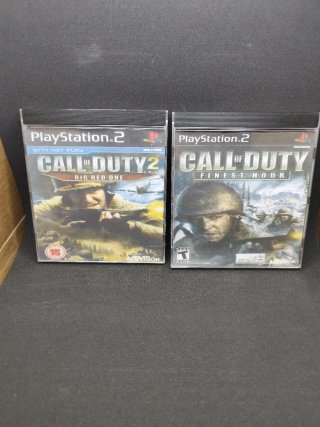 Call of Duty 1 y 2 PS2