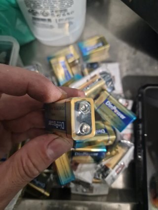 Pilas 9V DinPower 6LR61 Alcalinas