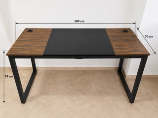 PACK DE Mesa + Silla de oficina negra para casa.