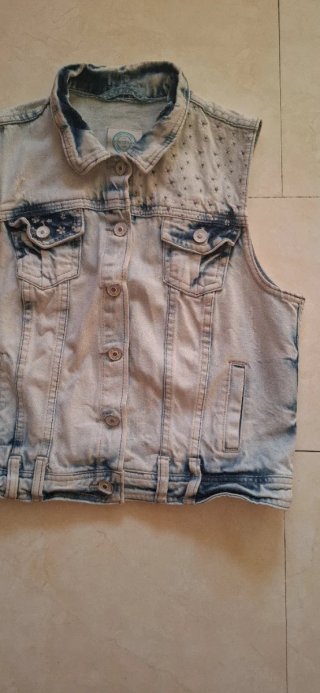 Chaleco vaquero Bershka Talla L