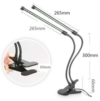 Luz LED Crecimiento Plantas Interior
