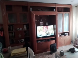 Mueble de salón modular madera