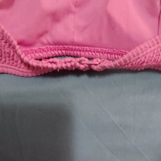 Bikini rosa texturizado Lefties estilo brasileño