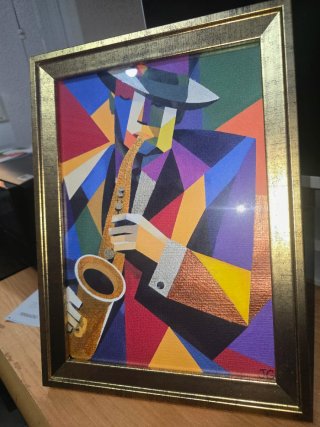 Pintura Jazz Acrílico Multicolor