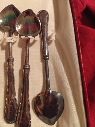 Set 6 Cucchiaini Vintage Silver Plated Ilcar
