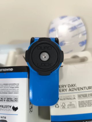 Kit Quad Lock retrovisor/barra GPS