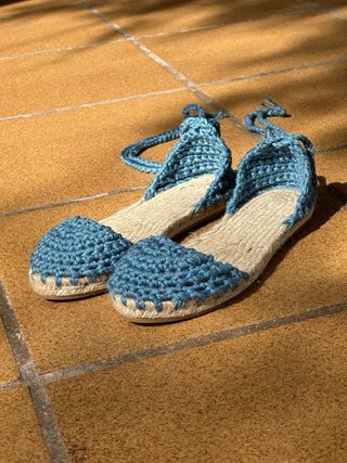 Alpargatas Crochet Talla 35-42
