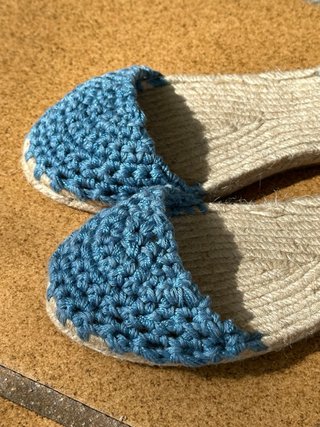 Alpargatas Crochet Talla 35-42