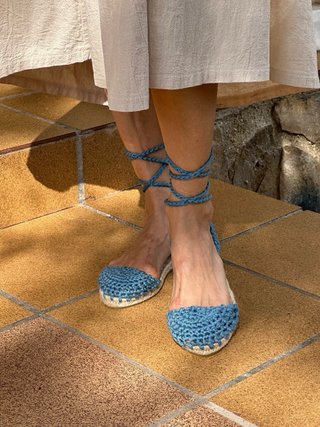 Alpargatas Crochet Talla 35-42