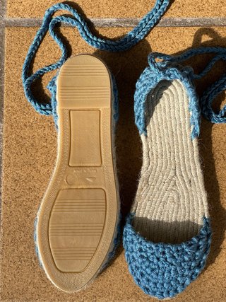 Alpargatas Crochet Talla 35-42