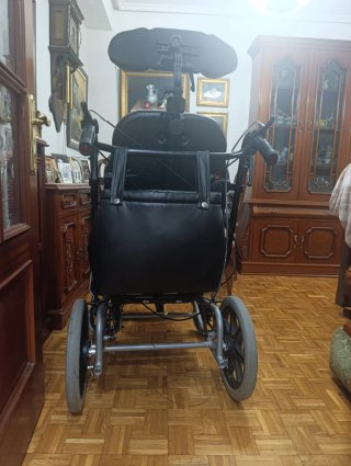 Silla de ruedas acolchada