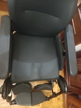 Silla de ruedas acolchada