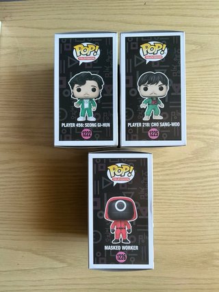 Pack Funko Pop! Squid Game (3 figuras)