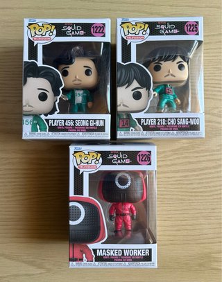Pack Funko Pop! Squid Game (3 figuras)