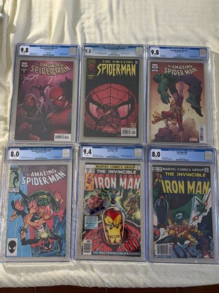 Lote comics CGC