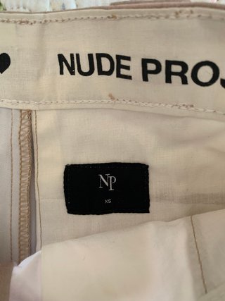 Pantalón Nude Project carpenter monogram (T. XS)