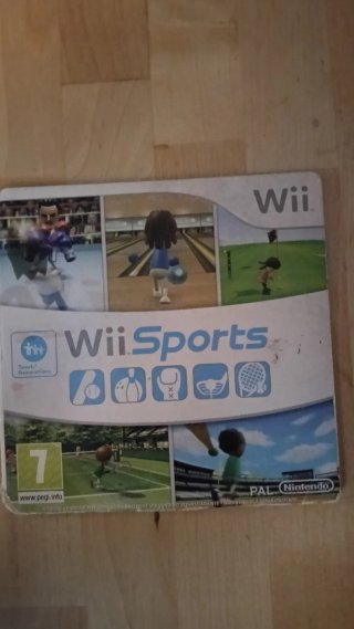 Consola Wii Negra + 2 Mandos + Nunchuk + Wii Sport