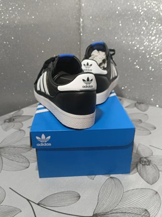 Zapatillas Adidas Gazelle Team Negras. De Piel