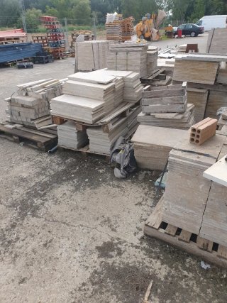Maquina de cortar + marmol