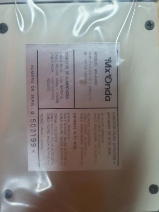 Amplificador MX Onda MX-A4060