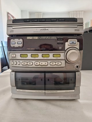 Minicadena Philips FW359C CD/Cinta/Radio